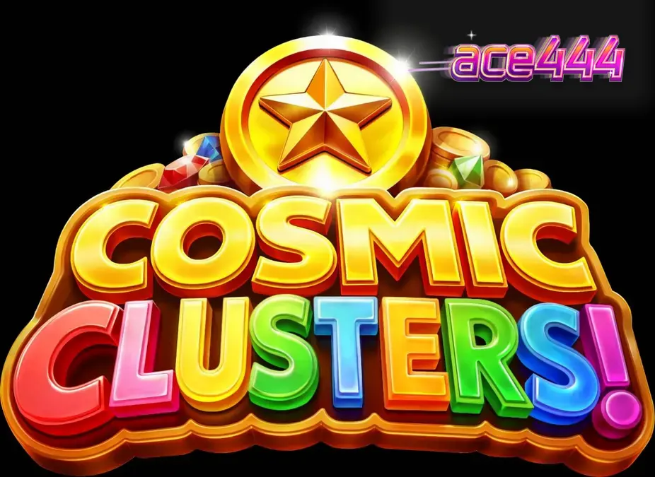 Cosmic Clusters স্লট গেমের নিয়ন গ্যালাক্সি থিম এবং ক্লাস্টার-পে গ্রিড